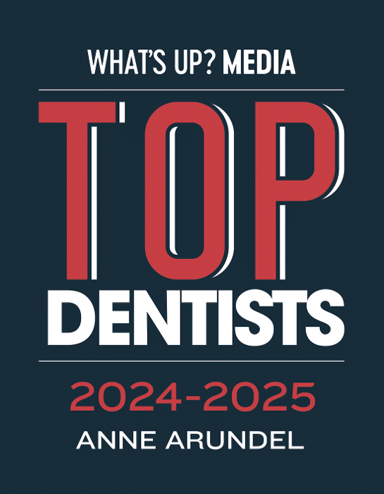 Top dentist in 2024-2025 badge