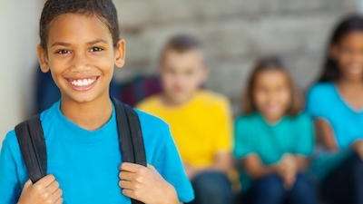Children smiling after pediatric dentistry in Annapolis, MD