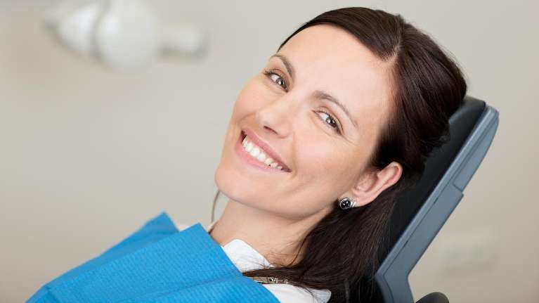 Lady relaxing after sedation dentistry in Annapolis, MD